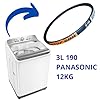 CORREIA 3L 190 LAVADORA COMPATÍVEL COM PANASONIC 12KG NA-F120B1 NA-F130B1 #4
