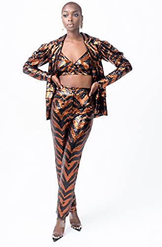 Pantora Women's Selena Sequin Blazer3