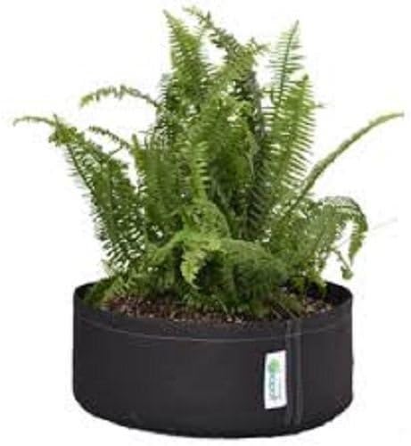 45gal sentadillas negro Geopot maceta macetas de tela Smart Pot