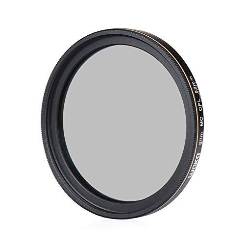 waka 52mm Circular Polarizing Filter, Ultra Slim 16 Layers MRC CPL Glass Polarizer
