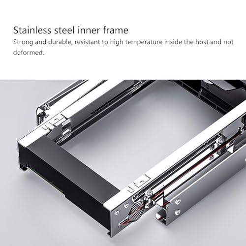 Rack móvil sin bandeja 3.5" hot swap para discos duros miniatura 4