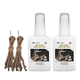 Outdoor Hunting Lab Certified Peak Doe Estrus Spray | 2 oz | 2 Bottles | Doe in Heat Urine for Hunting | Drag N’ Drip Included | Deer Scents & Attractants