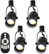 Amazon.co.jp : 共同照明 4個セット ダクトレール用スポットライト LED