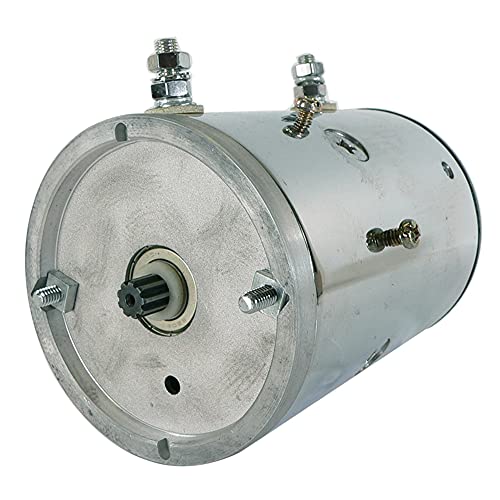 Image of DB Electrical LFS0014 Hydraulic Motor Compatible With /Replacement For Fenner Chrome Double Insulated CW 12 Volt /W-9799C, W-9799LC