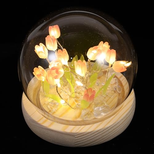 Lampada a forma di fiore di tulipano: puoi inviare questo kit estetico per realizzare lampade ai tuoi familiari o amici, per stupirli, lampada a forma di fiore