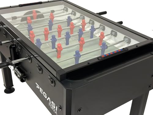 Pegasi Fußballtisch Forza - Kickertisch - Fussballtisch - Indoor Tischkicker- Fußball Tischspiel - Fussballtisch Erwachsene - Foosball Table – Bild 6