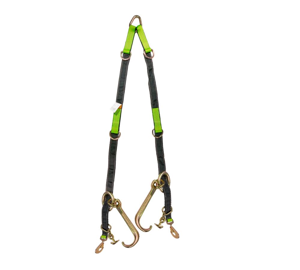 Mytee Products V Bridle Tow Strap w/Snap Hook, 15