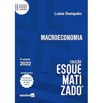 Capa do livro Macroeconomia Esquematizado - 4ª edição 2022