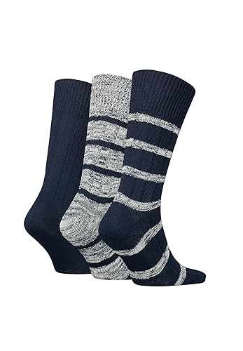 Tommy Hilfiger 3 paar heren TH Men Giftbox 3P Gr. 39-46 zakelijke sokken geschenkdoos - Afbeelding 3