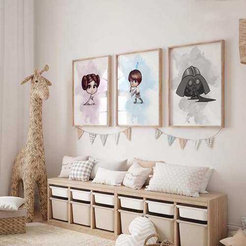 Image of w.o.w.a world of wall art Star Wars Kids' Character Poster Collection (A New Hope)