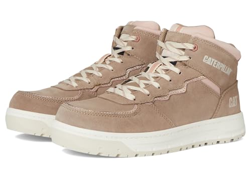 CAT Damen Streamline Court Mid Composite Toe Construction Boot, Greige, 39 EU