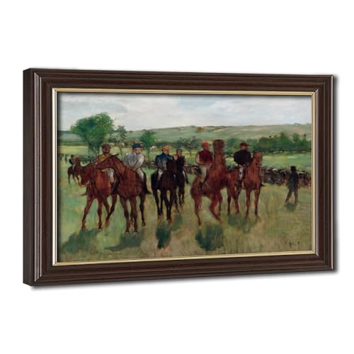 The Riders Degas toile impressionnisme pour créer un salon élégant