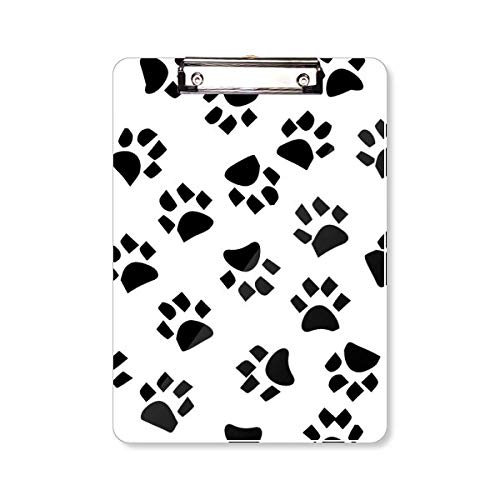 Presse-papiers empreinte de chat A4 pour bureau et tri de documents