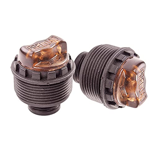 SM SunniMix Mountain Bike Front Fork Lock Caps Plastic MTB Road Bicycle Damping Rod Knob Preload Adjusters Button - 30mm