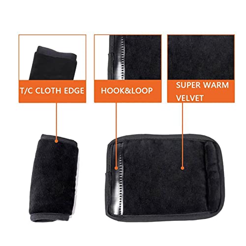 Cobertura de alças de assento de carro, Almofadas de ombro de veludo para carros infantis laváveis ​