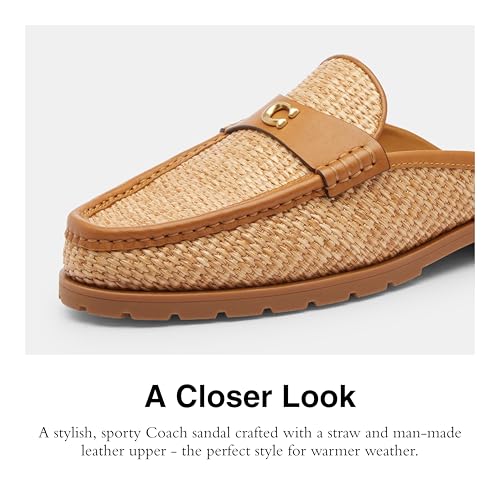 Coach Women's Jocelyn Backless Loafer Slipper4