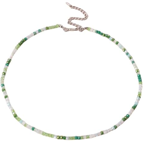 Glamorous Beaded Necklace for Granola Girls