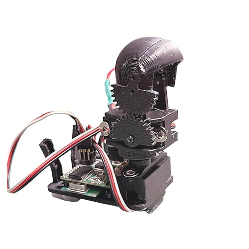 Image of Dual-Axis Servo Gimbal Mount(SG90 /MG90) - 3D Printed FPV Camera | Transmitter Stabilizer for RC Aircraft (Servo Motor & Electronics Not Included)