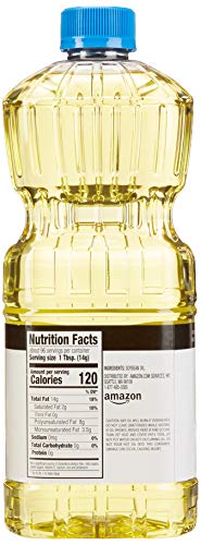 Amazon Brand - Happy Belly Soybean Vegetable Oil, 48 Fl Oz (Pack of 1) 2 Amazon Brand - Happy Belly Soybean Vegetable Oil, 48 Fl Oz (Pack of 1)