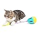 VANZACK Funny Cat Tumbler Toy with Balls Interactive Pet Teasing Toy for Indoor Play