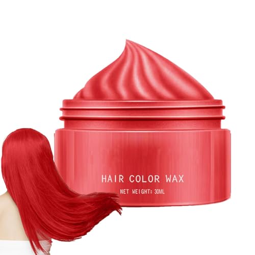 Tinte para el cabello – Tinte temporal, crema temporal para el cabello, cera temporal, cera de color gris plata, tinte temporal para el cabello, cera de pelo no permanente, tinte para el cabello