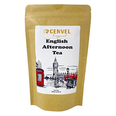 CENVEL®️ English Afternoon Tea | City of London Scenes Loose-Leaf Black Tea in Resealable Pouch | Great Gift for Loved Ones (150g, London City) Cover