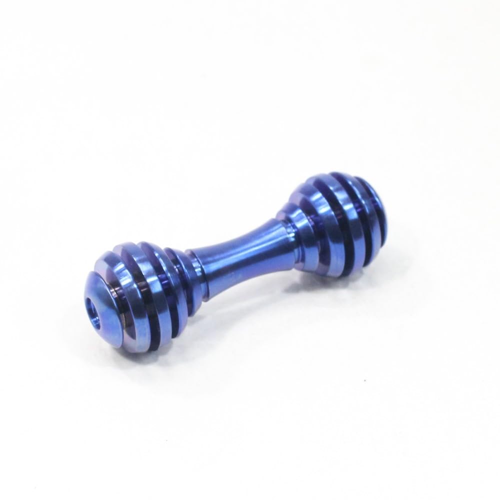 AroundSquare Knucklebone Mini Skill Toy - Begleri - Small (Titanium Honeybone Blue)