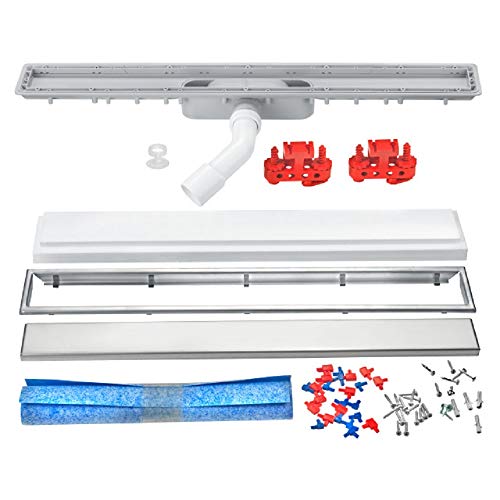 CORNAT DR75050 750 x 50 mm Shower Drain Complete Set