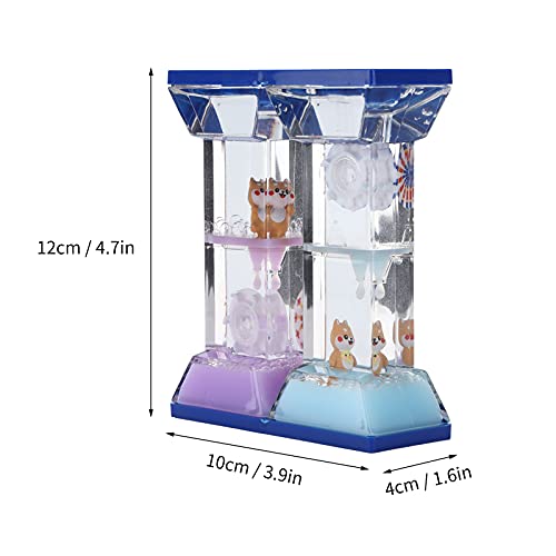 Sand Timers, Sensory Play Desk Decor Colourful Liquid Motion Bubbler Visual Timer Sand Timer for Ornaments - Image 3