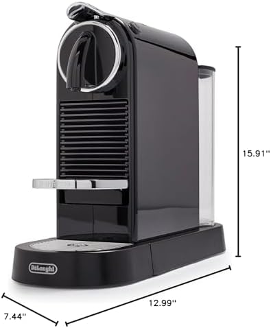 Nespresso CitiZ Original Espresso Machine by De'Longhi, Black - 4