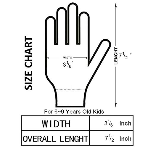 Kids Garden Gloves - Promedix - Children Gardening Gloves Gardening Gloves For Kids 2Pairs(6~9 Years Old) #TOP6