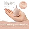 Bamboozy Cup Menstruelle Avec Stérilisateur (S) - Coupe Menstruelles Réutilisables en Silicone Médical - Jusqu'à 12 Heures de Protection - Sans Plastique, Sans BPA et Autres Substances Indésirables #3