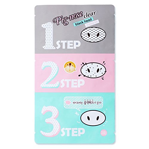 Holika Holika Pig-Nose Clear Black head 3-STEP KIT Strips...-image-9