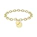Produktbild Liebeskind Berlin Armband mit Anhänger aus Edelstahl (Gold), 20 cm