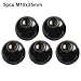 Black Bakelite Round Ball Lever Knob Set with Female Threaded Copper Nut M5 M6 M8 M10 for Machine Tools and Industrial Equipment 5 Pack(M10x35)