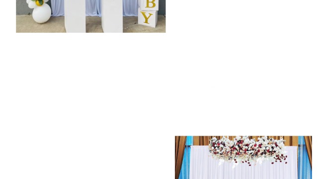 Tenda Sfondo Rosso 3x3m Per Feste - Nozze, Compleanni, Baptismo, Senza Rughe - Foto 5