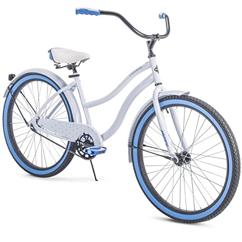 Huffy 26" Cranbrook Womens Cruiser Bike - White/Blue