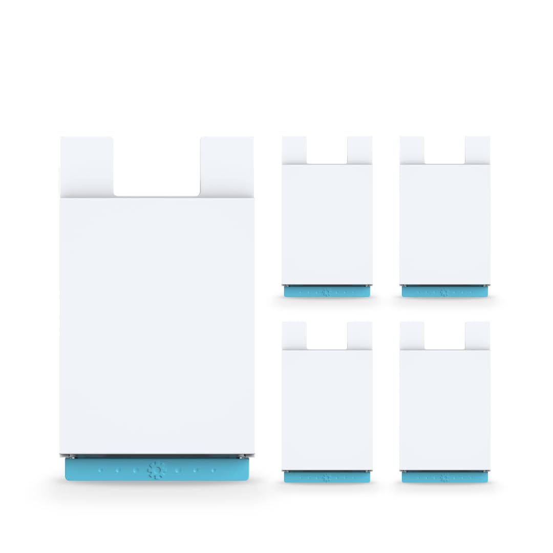 Smart Switch Bundle, 5 Smart Switches (Gen 2), Single Pole/3-Way/4-Way, Remote App, Voice Control w/Alexa, Google Assistant, Samsung, No Hub Required, Neutral Wire Required, White