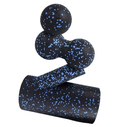 CQJJXKYC Productos de Fitness 4 en 1 Columna de Columna de Espuma de Alta Densidad Columna de Yoga Masaje de Masaje Fitness Balls para el Dolor de Cuello Trasero máquina de Pilates