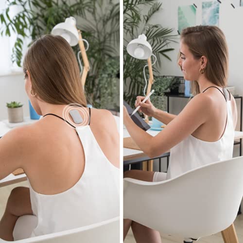 Upright GO 2 Bundle Lighter, Smaller Posture Corrector | Strapless, Discrete, Easy to Use Trainer with 30 Hours Battery Life | 1-Touch Sync App and Training Plan |