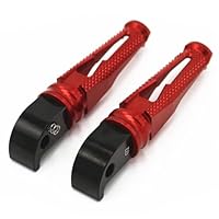 Voetsteun Voetsteunen Motorcycle CNC Passenger Voetsteunen Achter Voetsteunen Pedaal Voor Y&AMAHA Voor MT-07 Voor MT-09 Voor MT-03 Voor FZ-07 Voor FZ-09 MT09 MT07 MT03 Voet Pedalen (Color : 2