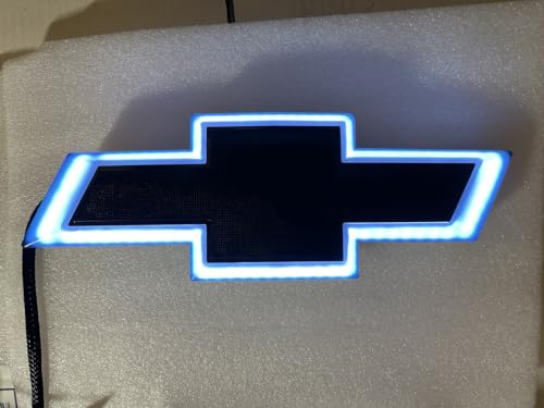 Image of 2014-15 Chevy Silverado Grille Emblem with Chrome Finished, RGB LED.