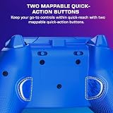 Turtle Beach Afterglow Wave Kontroler do gier RGB na niebiesko – Licencjonowany dla Xbox Series X lub S, Xbox One i Windows