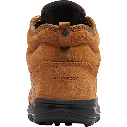 Columbia Youth Unisex Fairbanks Mid, Elk/Black, 3 #TOP6