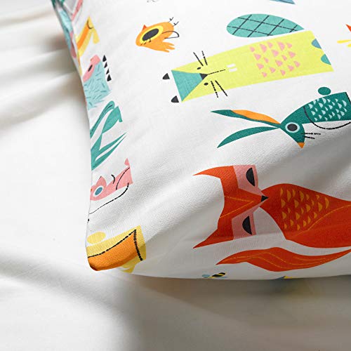 Housse de couette LATTJO imprimé animal multicolore avec taie d'oreiller - 4