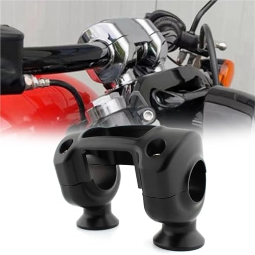 Pince de rehausseur guidon universelle en alu CNC pour Fat Bob