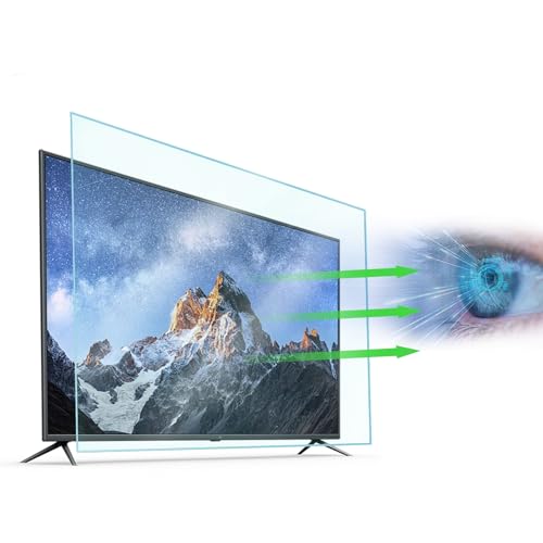 Filtre la lumière bleue TV film mat anti-éblouissement écran 40-50"