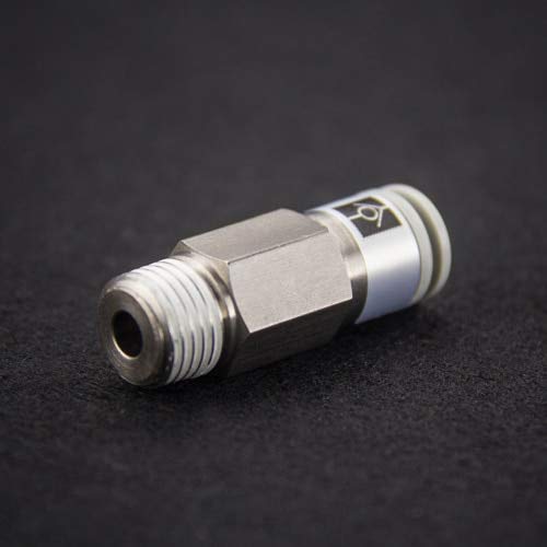 Fevas J-AKHB-04 SMC Fittings Pneumatic Tools Connector Pipe Joint AKH Series Pneumatic/One Way Valve Check Valve Type B - (Color: AKH06B-M5)