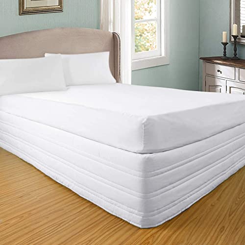 Make Your Bed Look Elegant with a White Quilted Bed Skirt