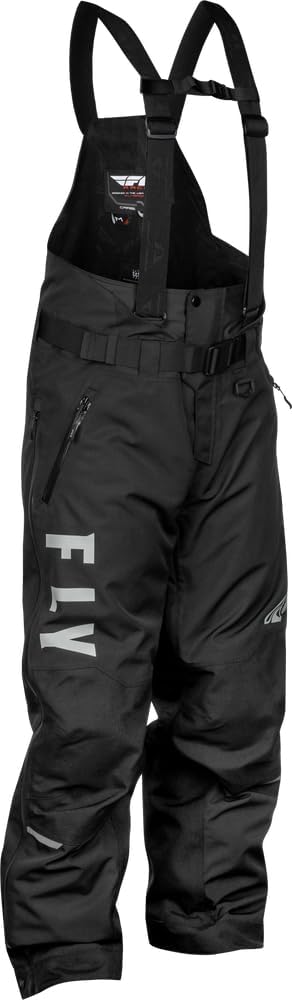Fly Racing Carbon Set – Men’s Snowmobile Suit with Hydraguard Pro, Waterproof Jacket & Bibs, Reflective Shell Snow Gear